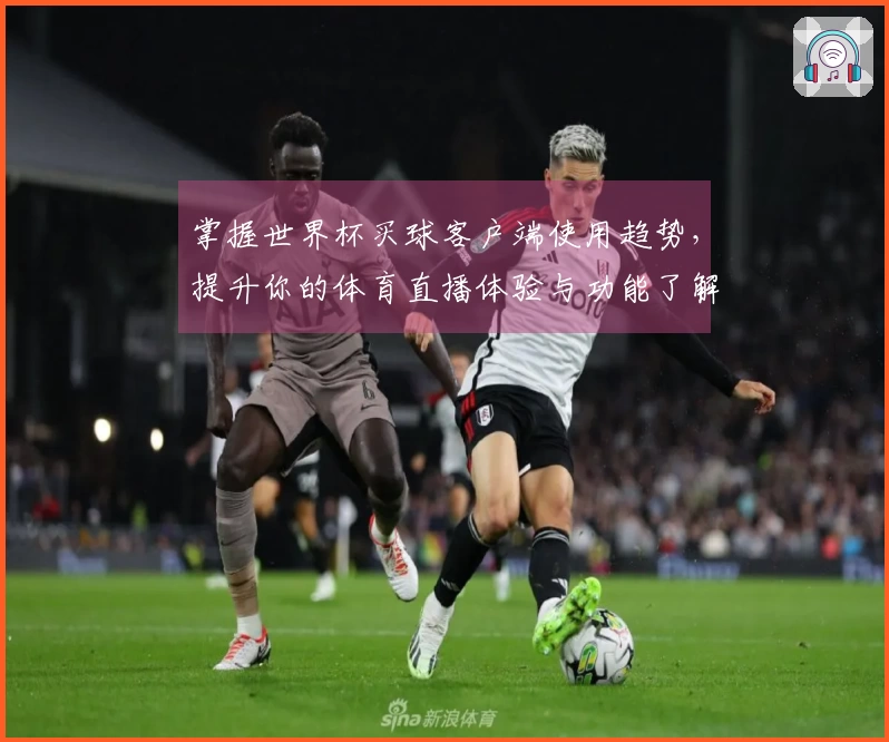 掌握世界杯买球客户端使用趋势，提升你的体育直播体验与功能了解
