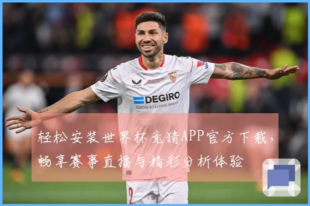 轻松安装世界杯竞猜APP官方下载，畅享赛事直播与精彩分析体验