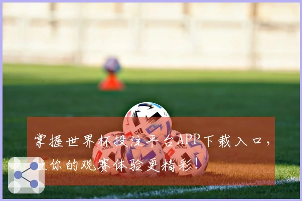 掌握世界杯投注平台APP下载入口,让你的观赛体验更精彩!
